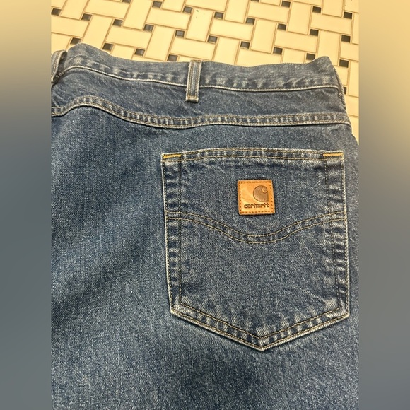 Carhartt Blue Relaxed Fit Jeans - Picture 4 of 7